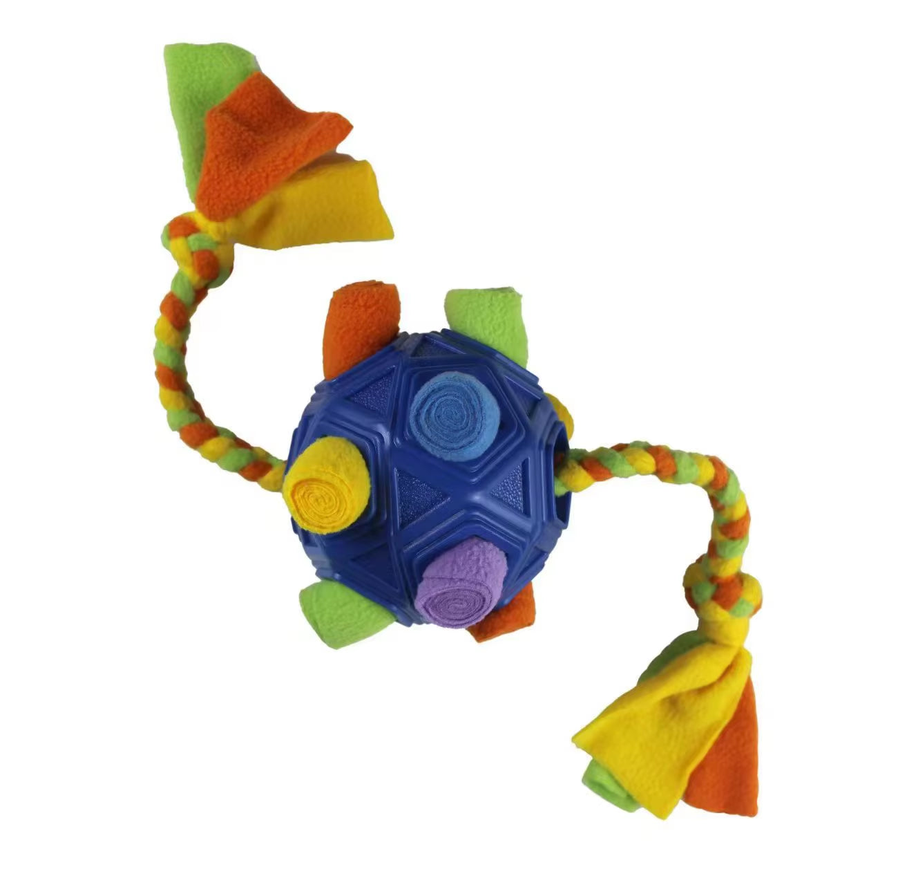 Upgrade Your Dog's Playtime with the Unbreakable Snuffle Ball - Interactive Foraging Toy for Treats and Slow Feeding